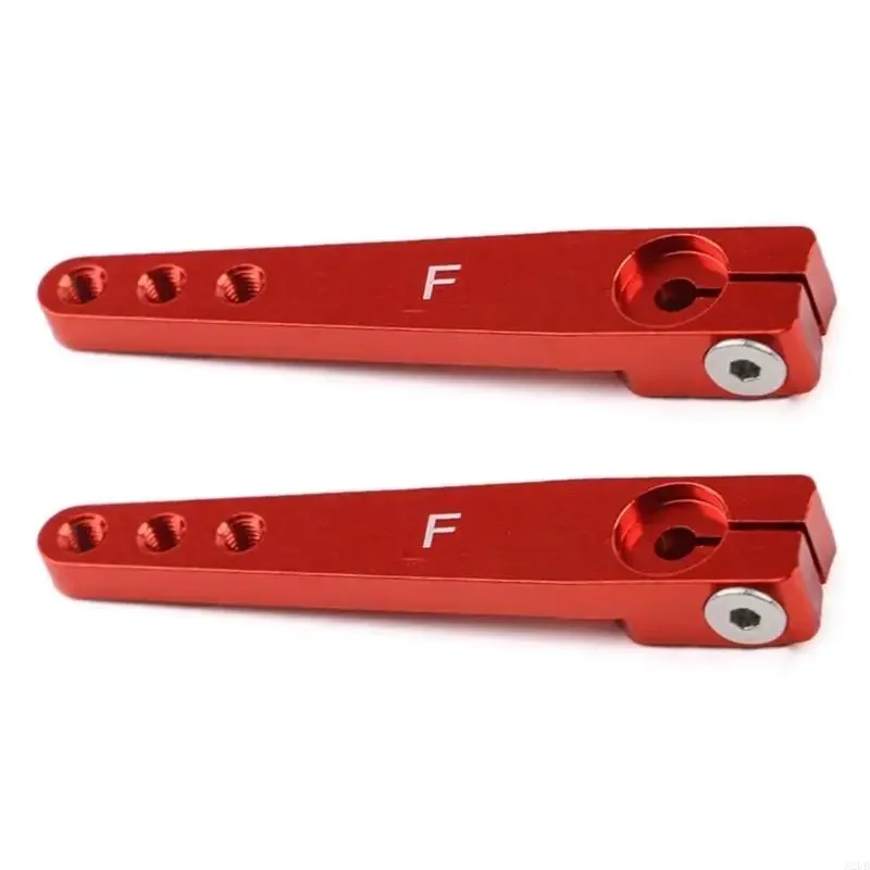 2 pces estendidos 25t braços servo alumínio resistentes portáteis para aeronaves avançadas e carro aumenta o alcance 15ub