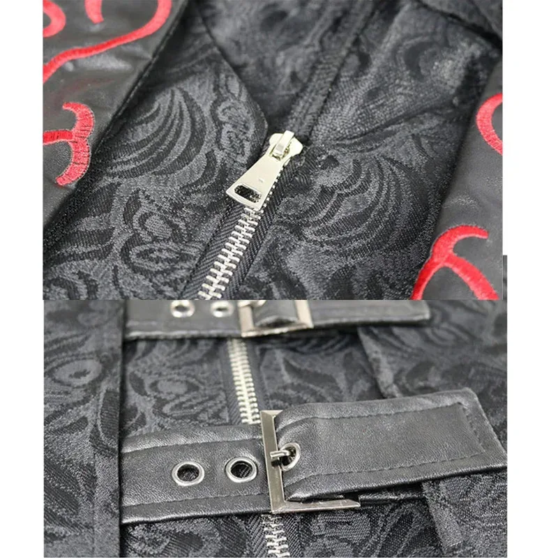 Traje Medieval para hombre, chaqueta victoriana negra Retro de retazos, gabardina Steampunk, chaqueta de frac, abrigo gótico, uniforme Cos
