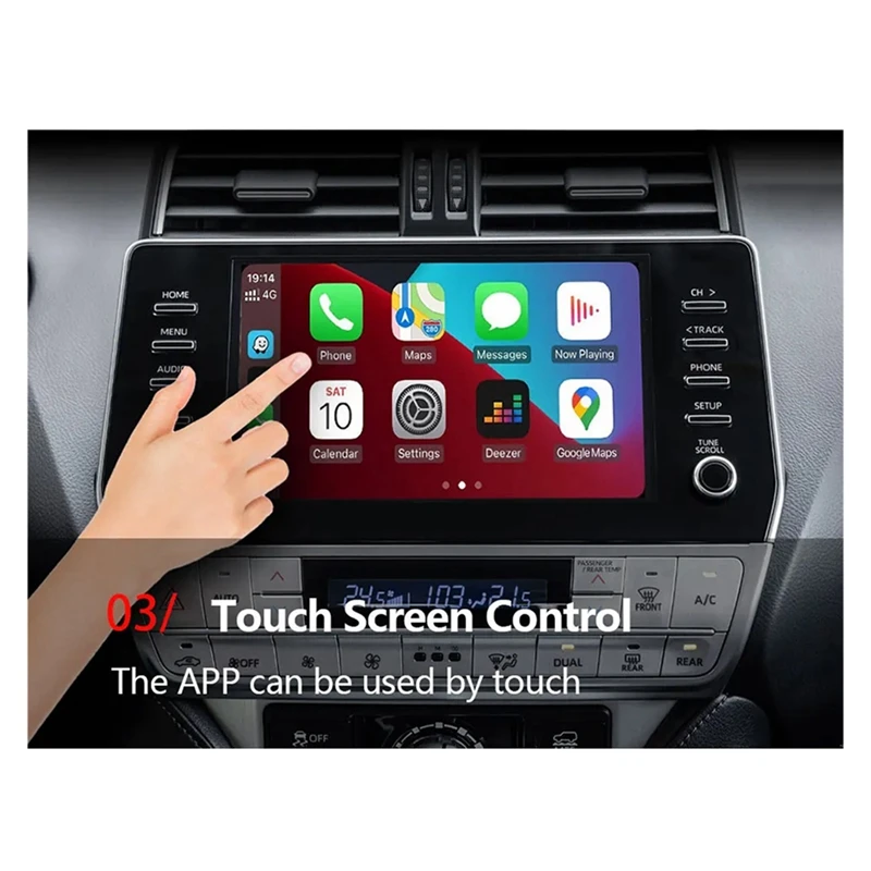 HFES 2 en 1 adaptateur Carplay sans fil USB Dongle filaire Android Auto AI boîte adaptateur de lecteur multimédia de voiture Bluetooth connexion automatique