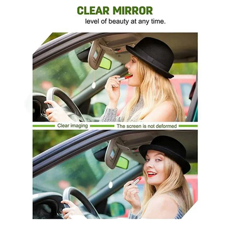 ODIES-1 زوج حاجب من الشمس الظل ث/مرآة ضوء لهوندا CRV CR-V2017-2021 مظلة السيارة #6