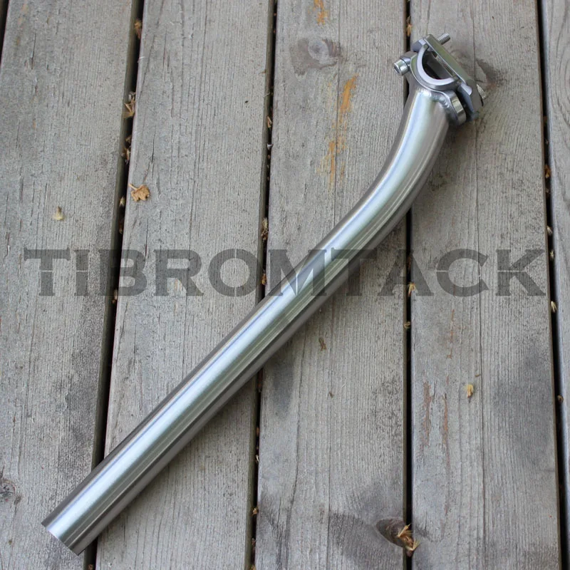 Titanium Bicycle Seat Post for MTB, Lightweight Road Bike Seats, 1.071, 1.244*13.780 in