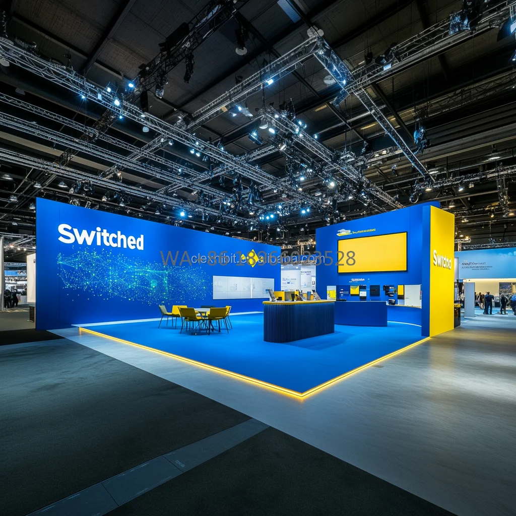 20x40ft Trade Show Booth Displays Backlit Modular Exhibition Booth Exhibit Expo Display Design for High Point Market