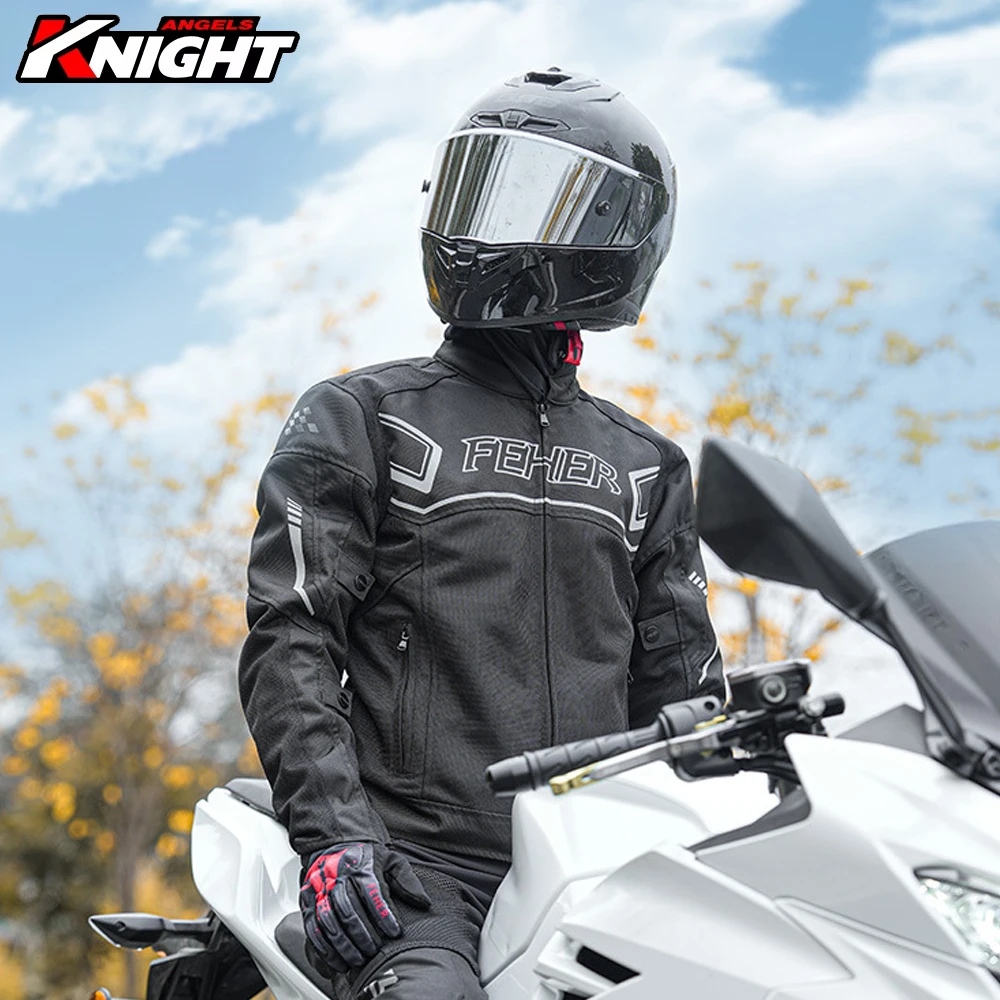 

Summer Breathable Motocross Jacket Windproof Motorcycle Riding Jacket Wear Resistant Moto Jacket CE Certified Protective Gear