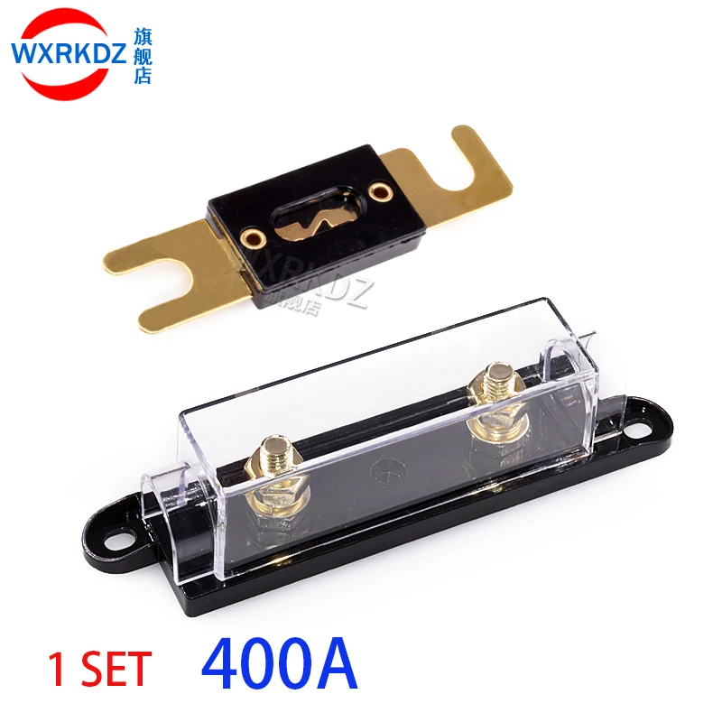 SETS Black suit 60/70/80/100/120/125/130/275/300/400/450A 500A Suitable for bolted connection of automotive fuse holder switches