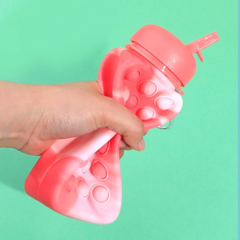 Tasse d'eau anti-stress en silicone