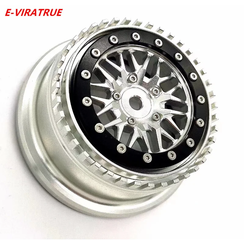 E-VIRATRUE 2.2/3.0''Alu Wheel For RZR Rey/Baja Rey/Hammer Rey U4/Losi Lasernut/Axial SCX10 1/10 1szt.