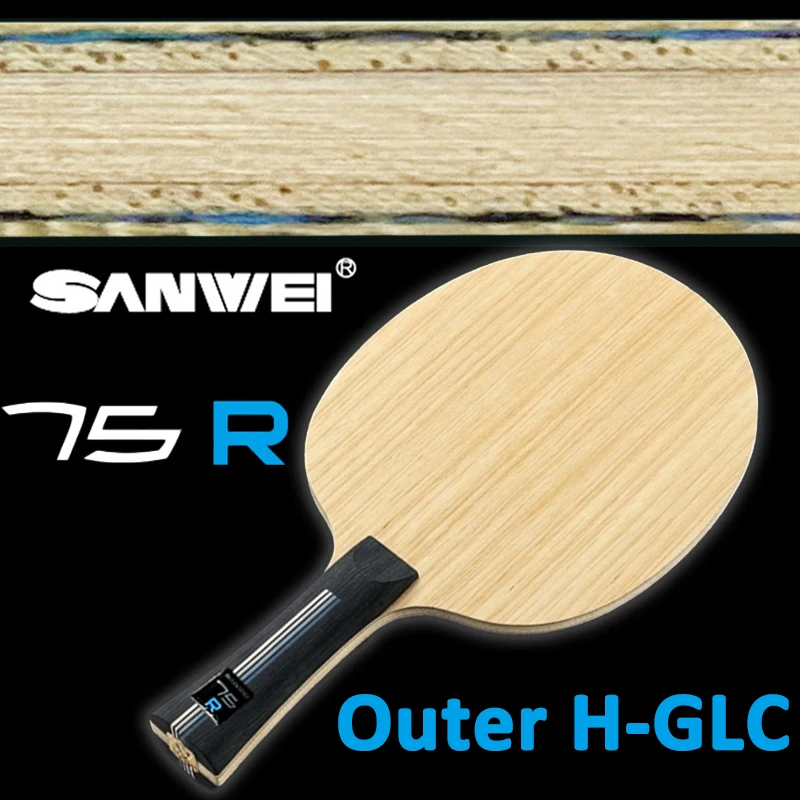 racchetta-da-ping-pong-professionale-sanwei-75r-outer-h-glc-2026-5-strati-di-legno-2-strati-di-carbonio-allround