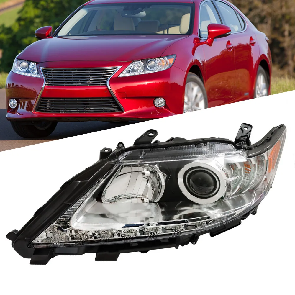 

Driver LH Side Headlight For 2013-2015 Lexus ES300H ES350 Halogen HID LED DRL