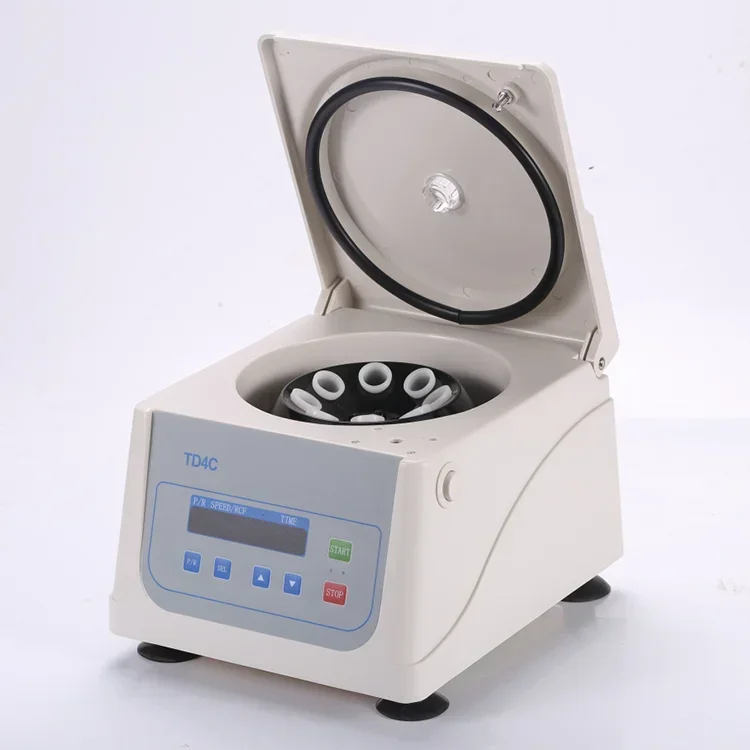 

TD4C Table Top Laboratory Plasma PRP Portable 4000rpm Low Speed Centrifuge Machine For 8*20 Ml Tube For Cell Serum Separation