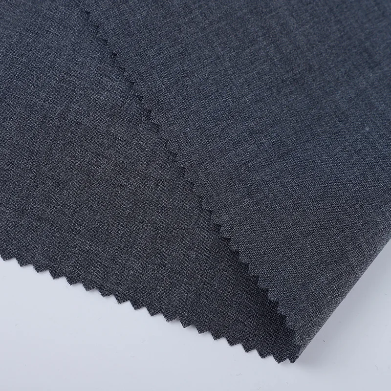 Spring/Summer 2025 Fanli Ding Worsted Wool Machine Washable Breathable Stretch Plain Cloth Dress Suit Fabric