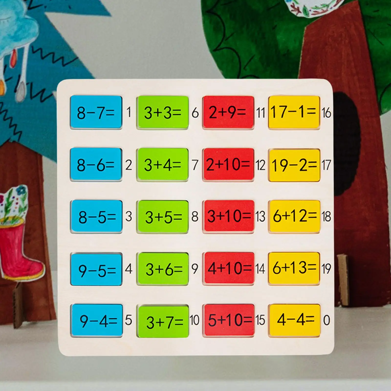 Number Learning Rods Mathematics Learning Toy for Schools Classroom Kids