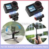 Sunnylife Magnetic Quick Release Adapter for DJI Action 2/3/4/5 Pro/OSMO 360/OSMO Nano Gimbal Base Extension Bracket Base