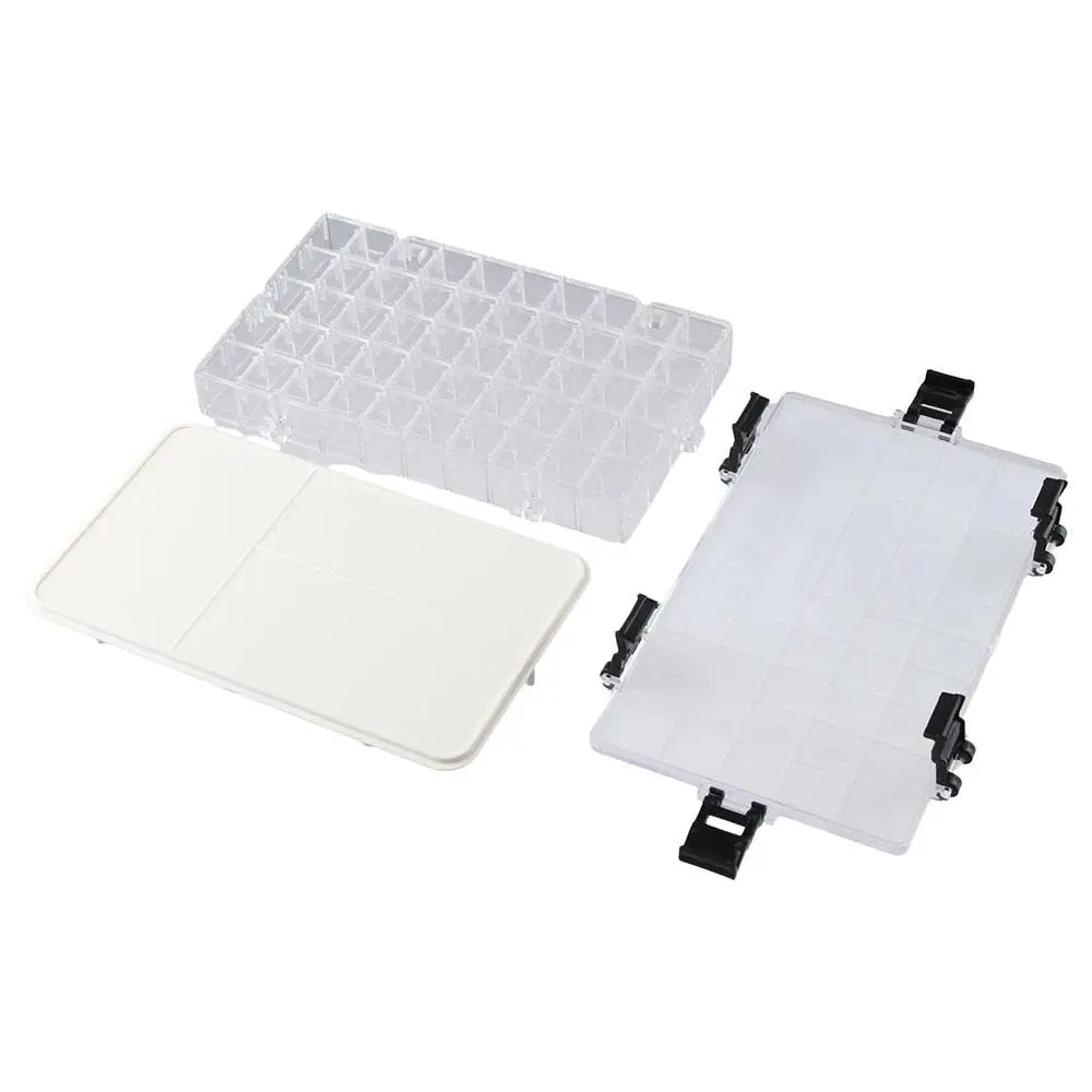 

Палитра для акварели на 50 ячеек, герметичная, сохраняющая влагу, непротекаемая, для рисования акварелью и масляными красками, G