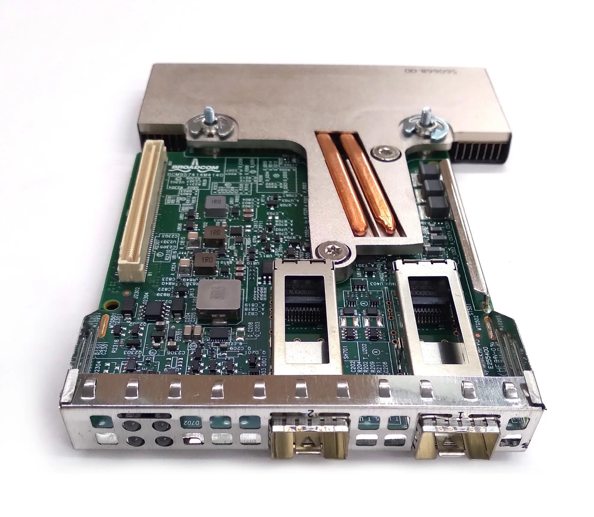 

Dell Broadcom 57414 9XY73 Network Daughter Card - Dual Port SFP28 - 25Gbps - Used-Like New