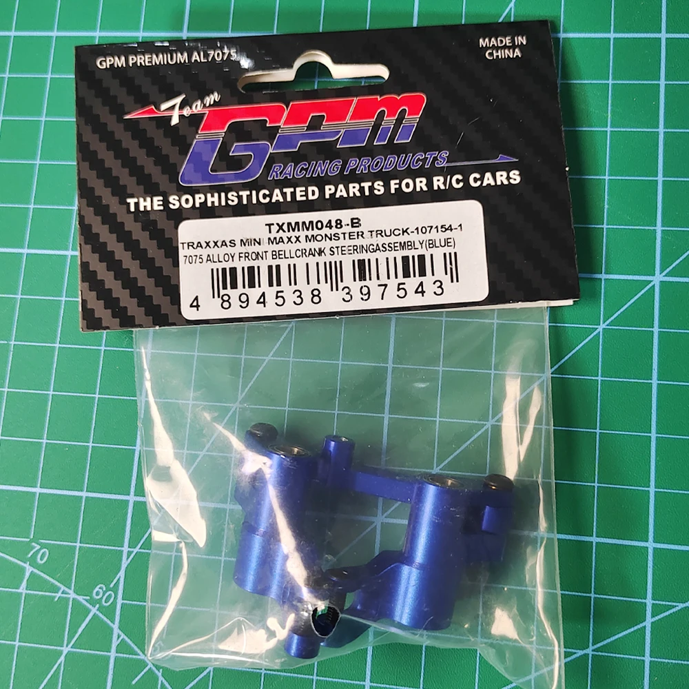 

GPM for TRAXXAS Mini MAXX 107154-1 Mini XRT 108076-1 /Mini SLASH 108164-1 /Mini Rally 108046-1 Metal Alu Steering Assembly 10743