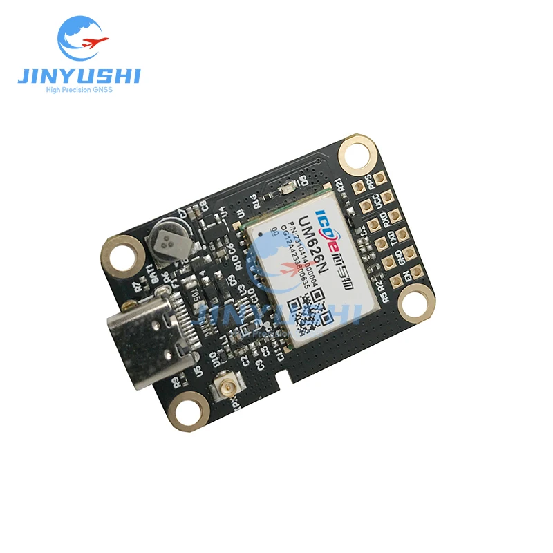 Imagem -03 - Módulo Gnss Multisistema de Frequência Dupla Posicionamento de Rastreamento Rtk de Nível Centimétrico Um626n Gps l1 l5 Estação Base Saída Bruta 10hz