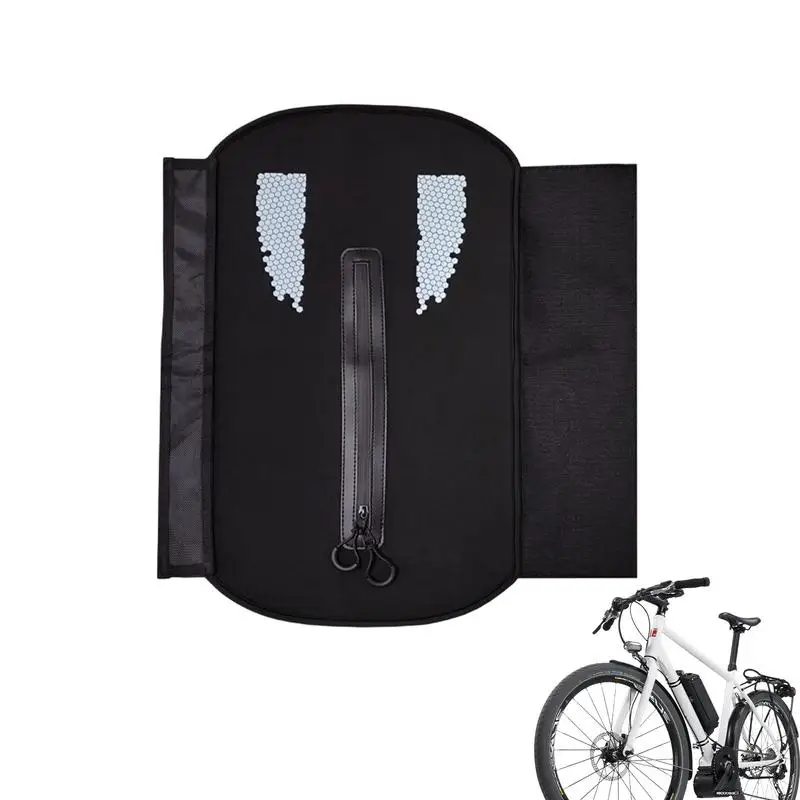 Copertura della batteria della bici elettrica copertura da viaggio impermeabile della bici con strisce riflettenti copertura antipioggia protettiva borsa della batteria stabile