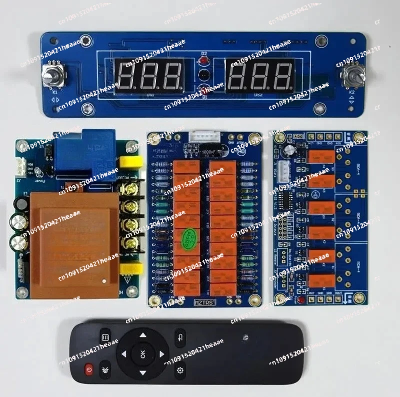 

Suitable for Pre-amplifier Balance Remote Control Volume Control Board Passive Pre-amp Board Audio Source Selection Board