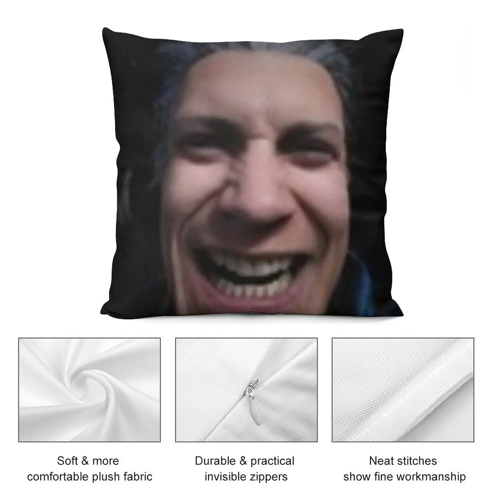 Cursed Vergil Throw Pillow Luxury Living Room Decorative Cushions Pillowcase Cushion Cushions Home Decor