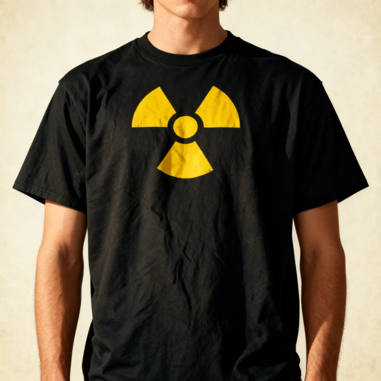 Radioactive Symbol Classic Vintage Art Design Unisex T-Shirt