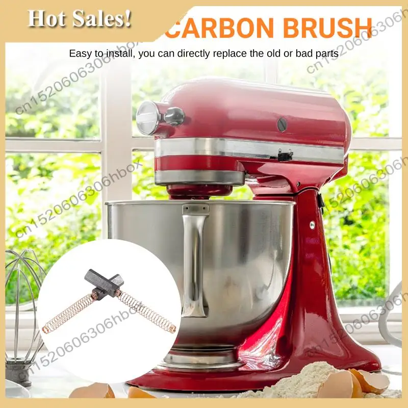 

-HOPE W10380496 Щетка для двигателя миксера с углеродной подставкой для Whirlpool и кухонных принадлежностей Щетка для двигателя миксера 5K5SS WHK55K