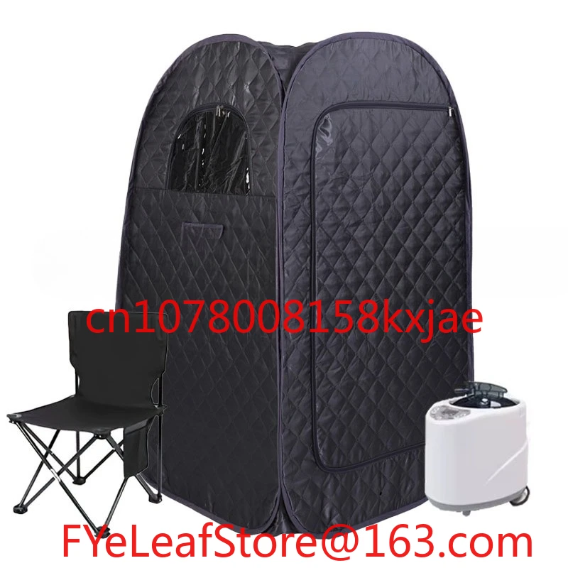 Steam Box Household Portable Full Body Sauna Fumigator Steam Sauna Box