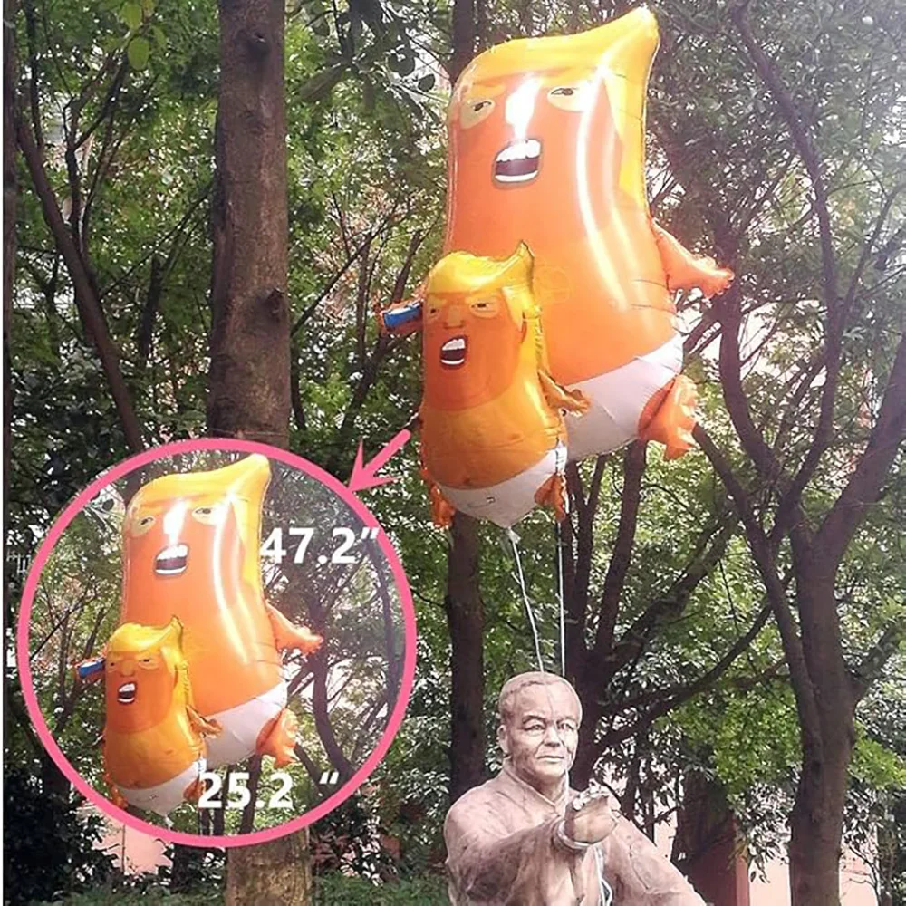 HUGE Trump Baby Blimp Balloon 2024 US presidential campaign rally party balloons Suitable for indoor and outdoor families decor