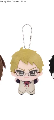 ناكاجيما أتسوشي 10 سنتيمتر ناكاهارا تشويا Kawaii الكرتون سيارة قلادة تأثيري الشكل بلوشي قلادة ظهره المفاتيح هدية هالوين #3
