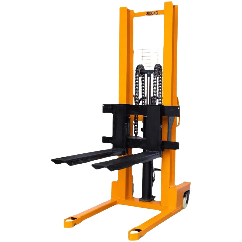 

Manual Electric Hydraulic Forklifts 1-ton and 2-ton Stacker