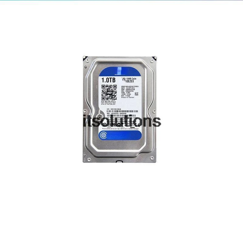 For WD/Western Data WD10EZEX 1T Blue Disk Desktop H-DD 1TB Mechanical Single Disk Blue Disk 64M Kit