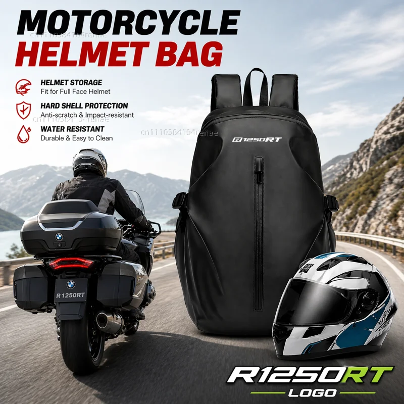 

Knight Backpack Motorcycle Helmet Bag Travel Equipment Waterproof Large Capacity For BMW R1250RT R 1250RT R1250 RT 2018-2020