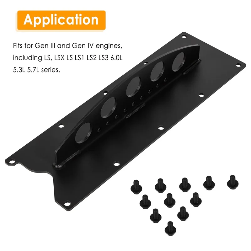 Heavy Duty Engine Hoist Lift Plate for LS LSX LS LS1 LS2 LS3 LQ4 4.8 6.0 6.2 5.3 5.7L Gen III Gen IV Series Engines 1997 To 2023