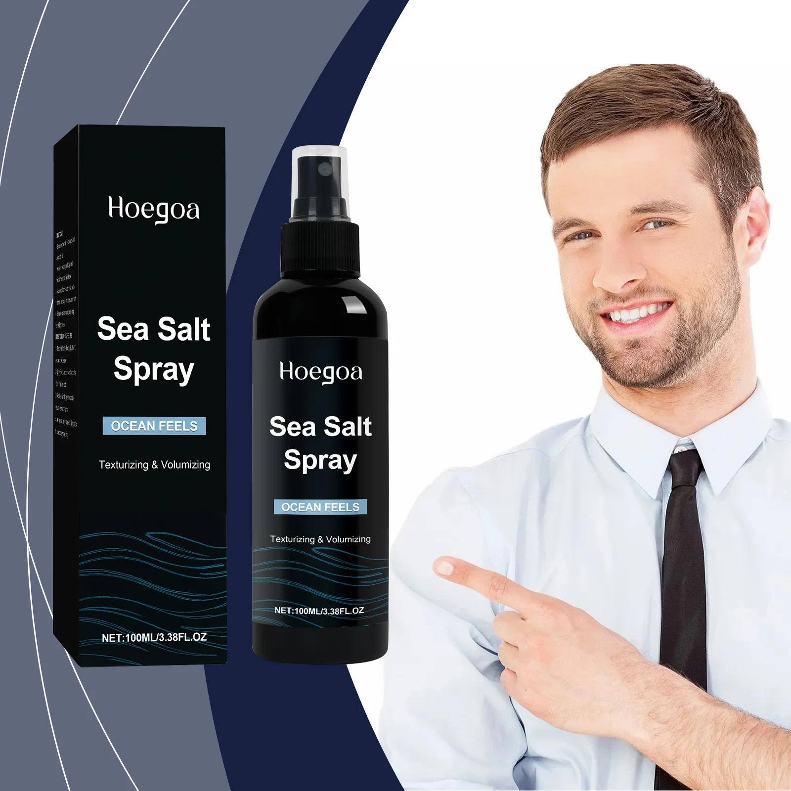 

Спрей для длительного укладки волос Спрей для фиксации морской соли для фиксации волос Волокно для наращивания волос Временный спрей для волос с пушистой текстурой