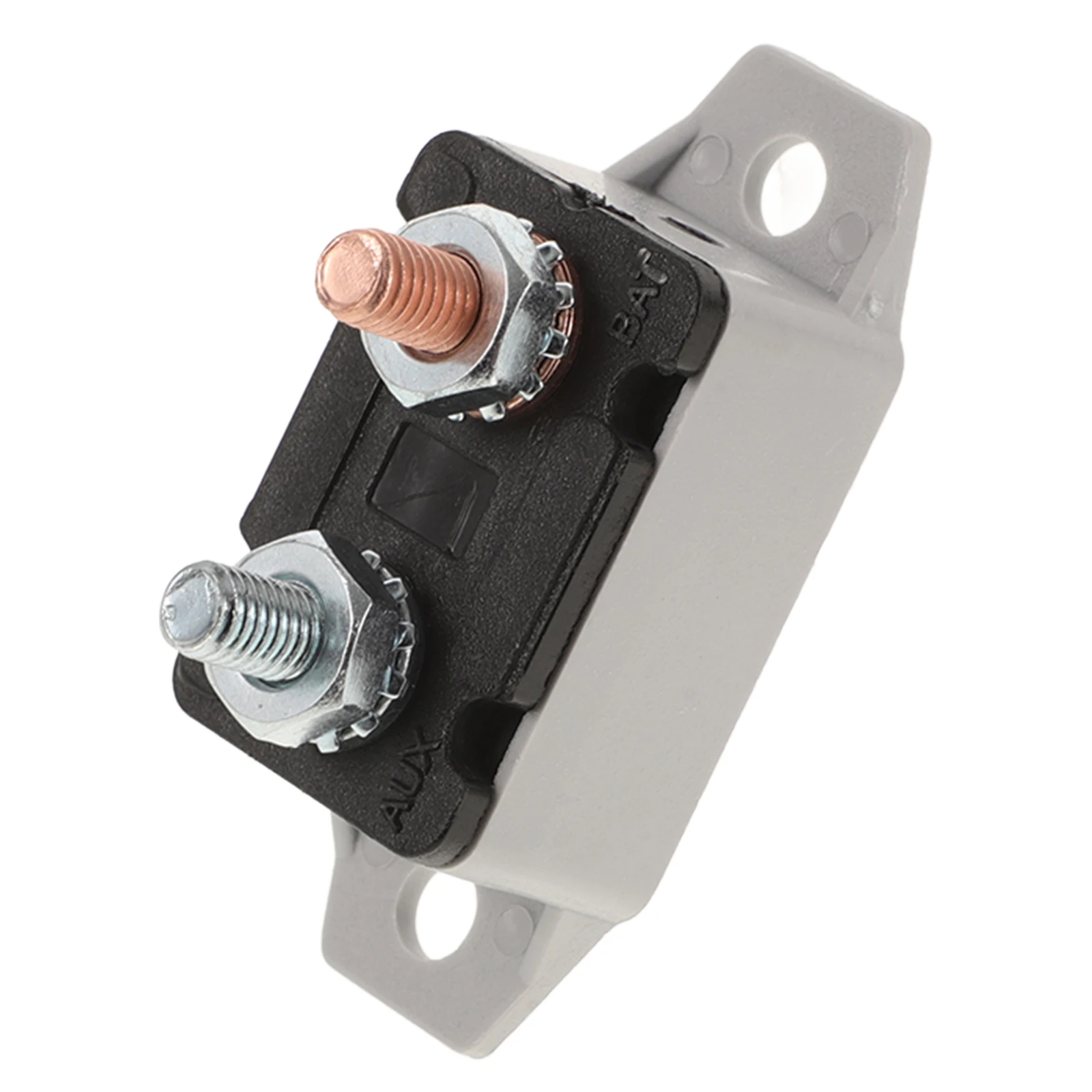 

Car Circuit Protector 5-50A Circuit Breaker 12-24V Manual Reset Fuse Replacer Marine Audio Inline Safety Device Switch Relay