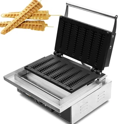 Stainless Steel 6 pcs Waffle Making Machine Lolly Waffle Pine Tree shape baking maker  Bubble Cake Oven 110V/220V with CE