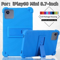 for ALLDOCUBE iPlay 60 Mini 8.7 Inch Tablet Case Super Shockproof Soft Silicone Protective Case Stand Cover