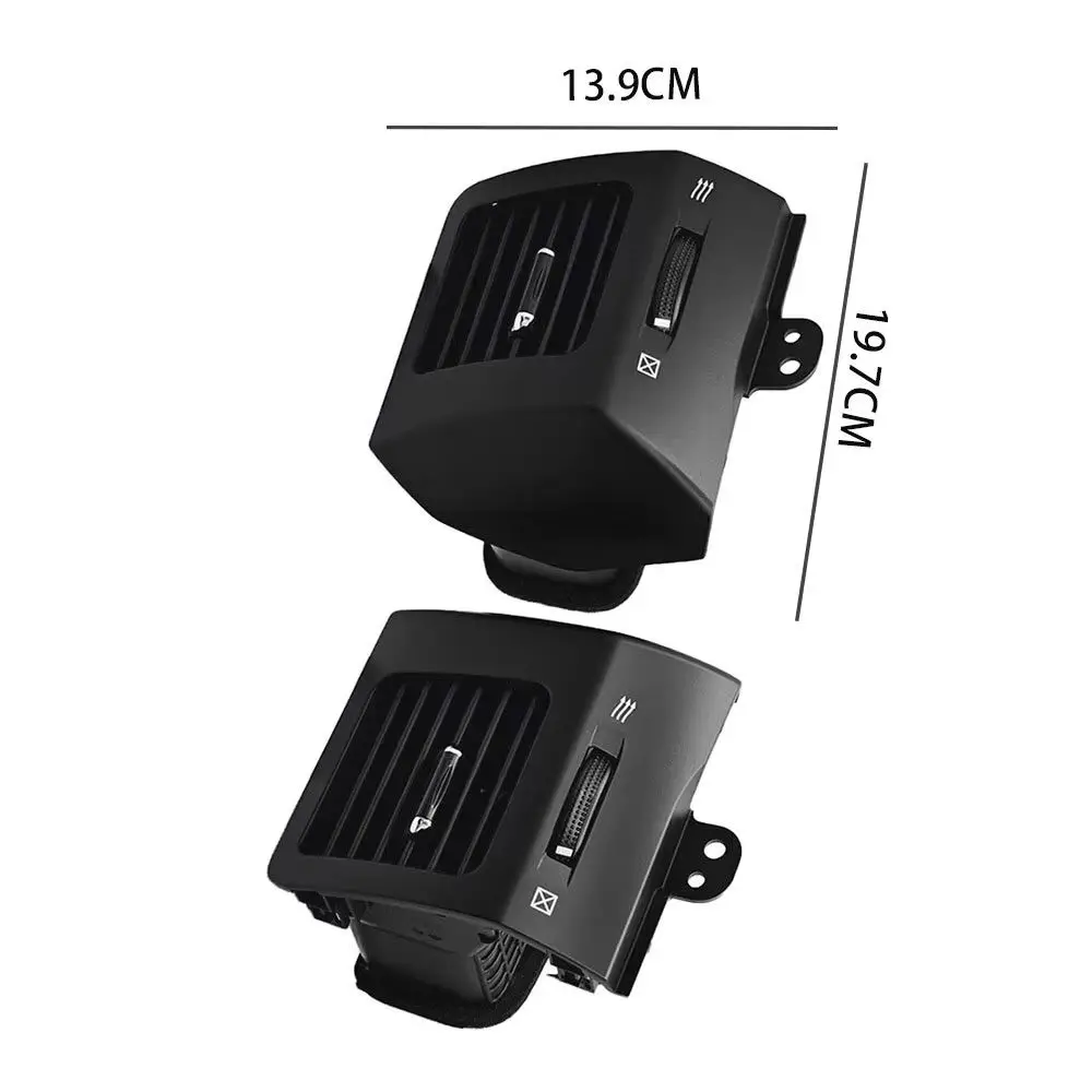 

Car A/C Air Conditioner Outlet Frame Vent Panel Cover Trim For Toyota Prado LC120 2002-2009 Interior Accessories