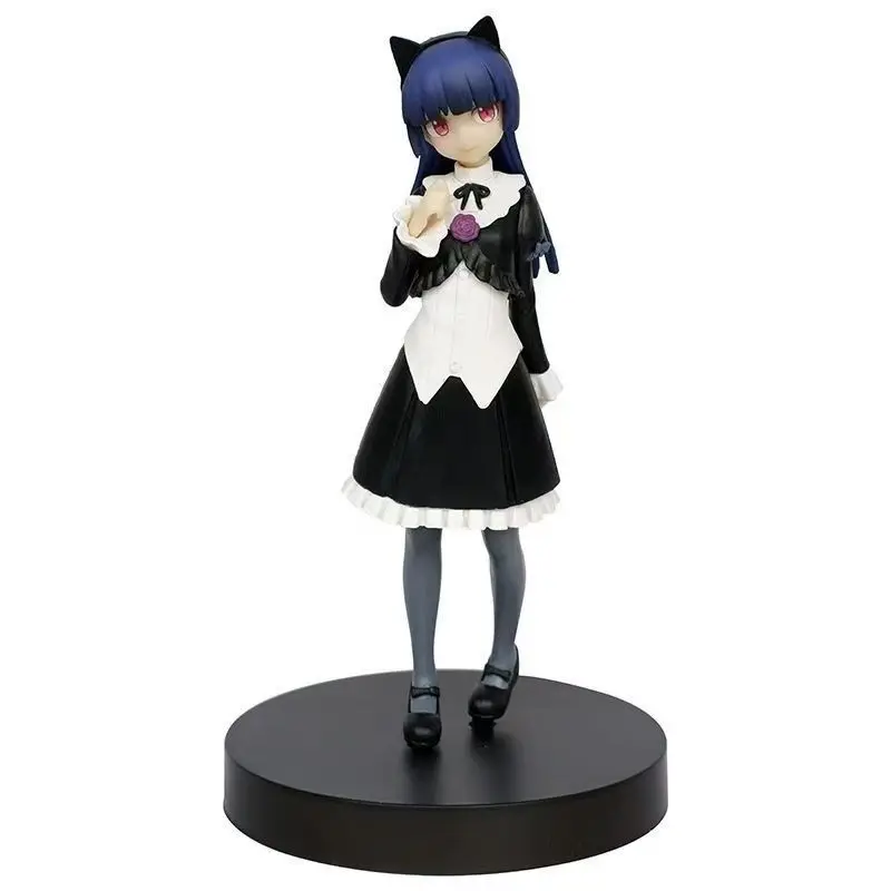 

18cm My Little Sister Can'T Be This Cute - Pop Beauty Girl: Kuroneko (Black Cat) Standing Pose Anime Figure Model Statue Toys