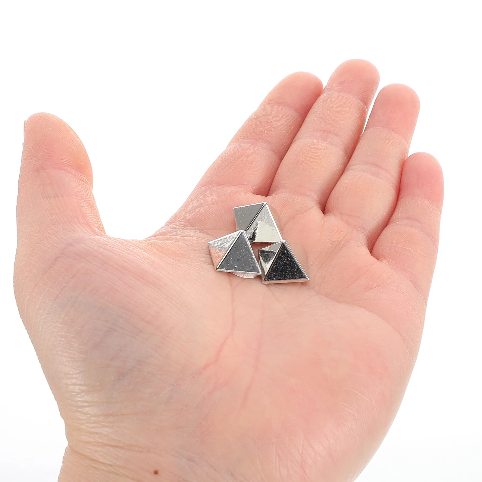 5 قطعة منصات مكافحة زلة على الجليد سبائك الزنك الهرم ترصيع في الهواء الطلق التزلج قبضة القدم على الجليد اكسسوارات التزلج الهرم ترصيع