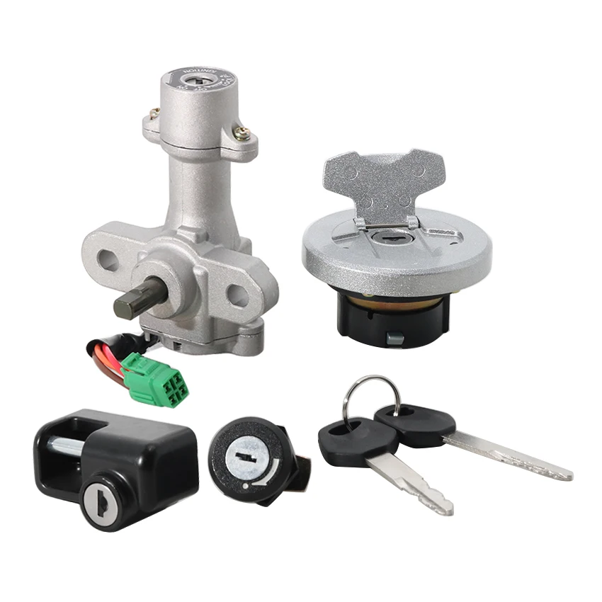 Ignition Key Switch Fuel Gas Cap Seat Lock Kit For Suzuki VZ800 Intruder M800 VZ800(E2） Boulevard M50 VZ800(E2)  37102-41821