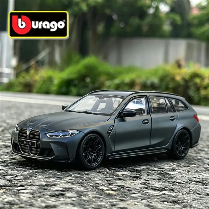 Bburago 1:24 BMW M3 Touring 2023 G81 Kombi Legierung Sportwagen Modell Druckguss Metall Fahrzeugmodell Simulationssammlung