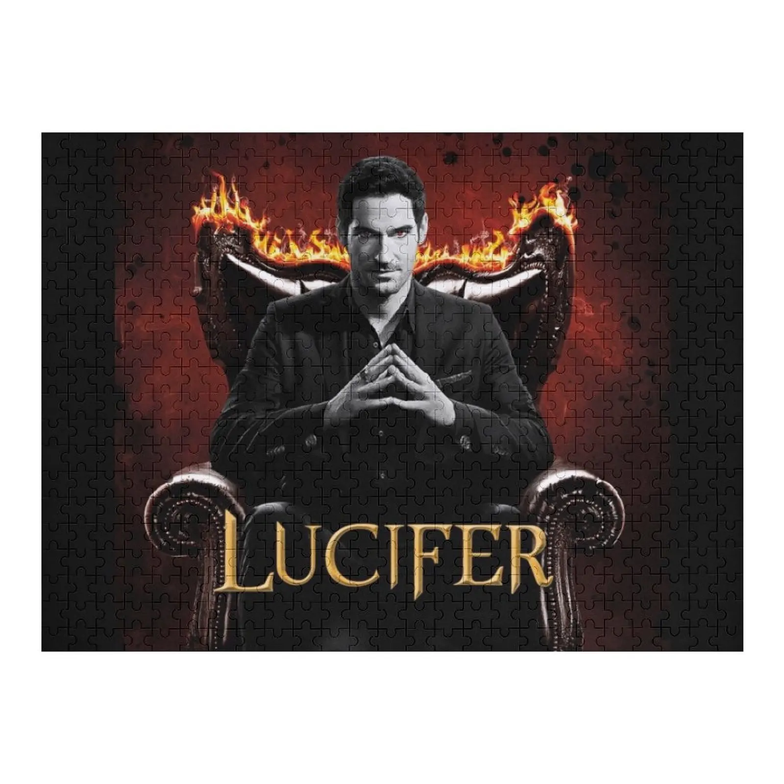 

LUCIFER Jigsaw Puzzle Animal Picture Toddler Toys Personalized Child Gift Puzzle