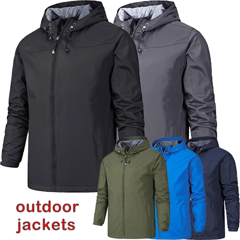 

New Trending Men's Casual Jacket Men's Outdoor Autumn Winter Jacket Hooded Zipper Jacket Warm Windproof Jackets