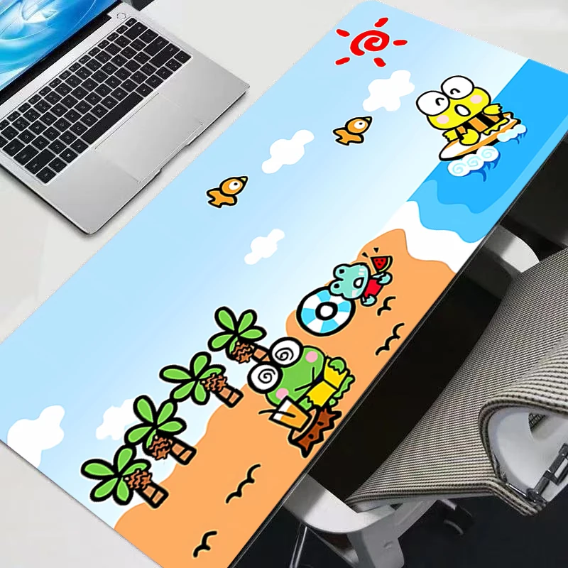 لوحة الماوس كيرو كيرو كيروبي Kawaii XXL أنيمي ألعاب اللوحي Varmilo لوحة المفاتيح السجاد Kawaii ملحقات ألعاب الكمبيوتر المحمول لوحة الماوس #2