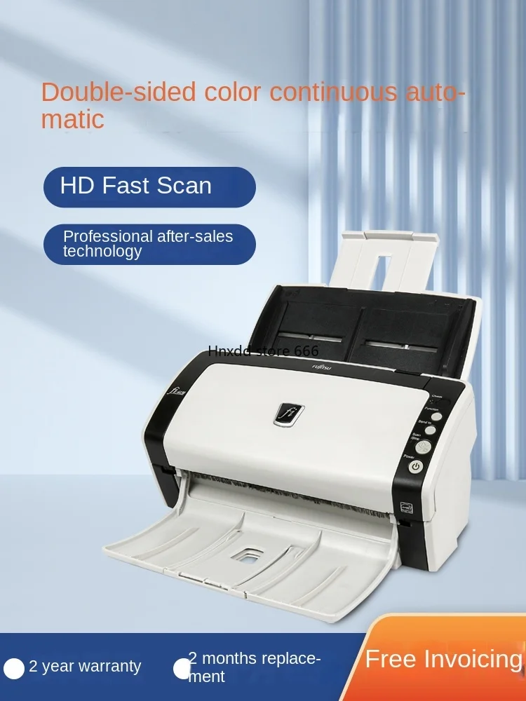 Double-sided color high-speed scanner