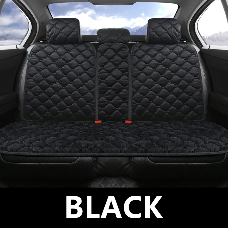 WZJ Universal Car Rear Seat Covers Protector Cushion Mat For AUDI Q3 Q5 A1 A4 A7 SQ5 A6 S7 S8 A3 Q7 TT Q4 e-tron Q8 S1 S3 RS4 RS