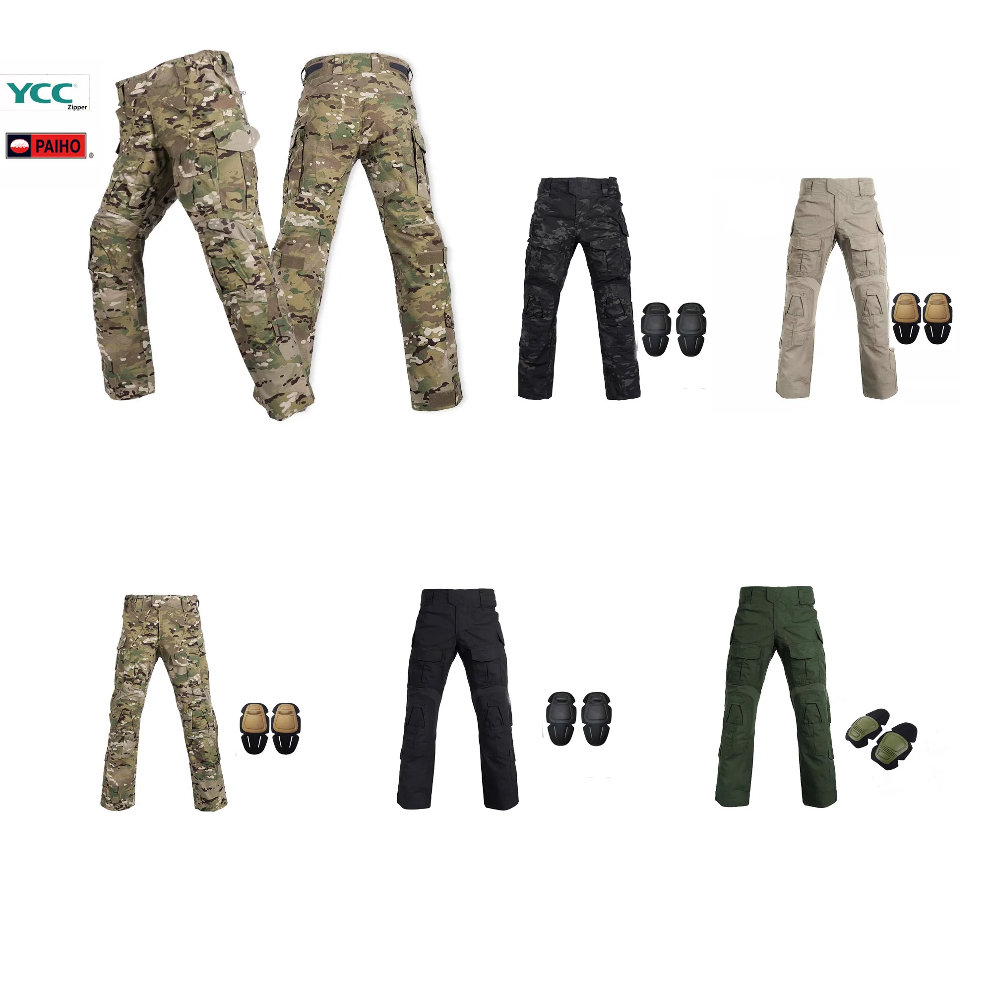 

Tactical Hunting Men's and Women's GEN3 Tactical Pants, G3 Khaki Combat Pants Sand Training Pants MultiCam CP Workwear Pants