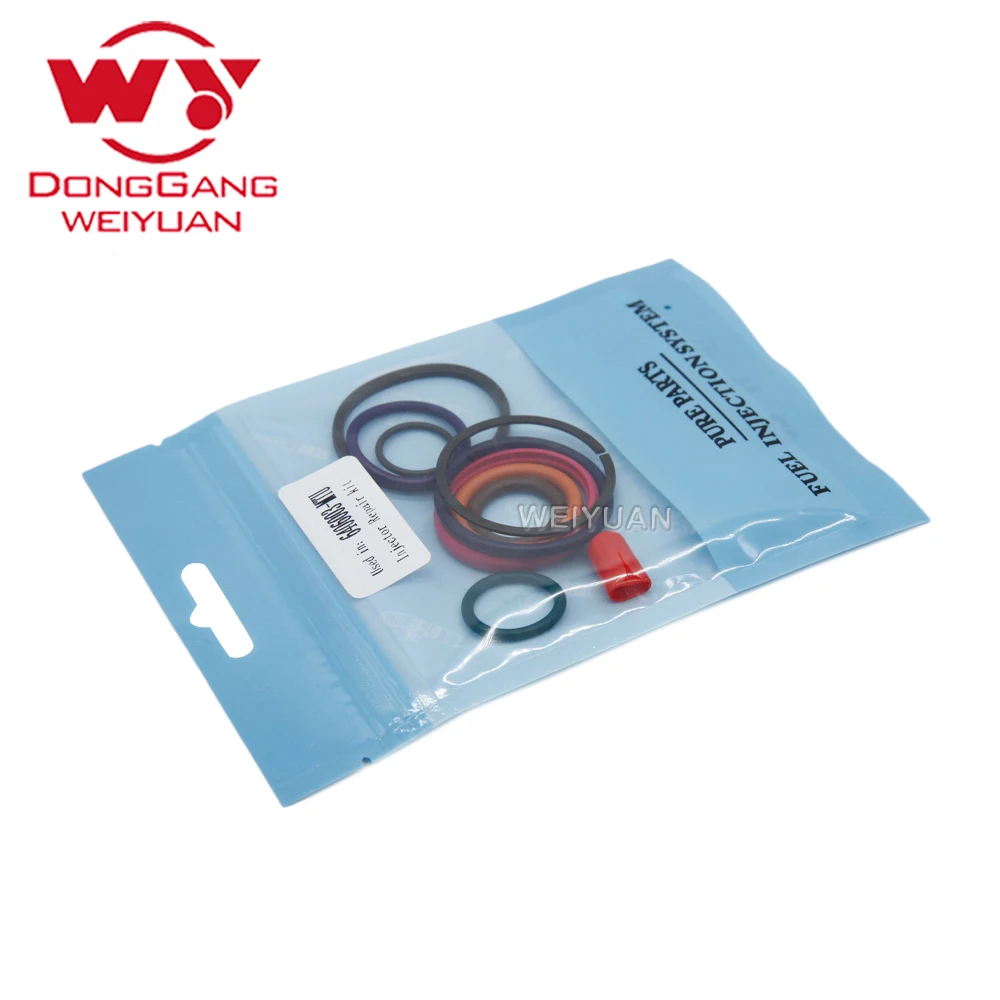 

6 pcs/lot Diesel Fuel Injector Repair Kit 6406003-MTU for Cummins,O-Ring Seal Sealing Gasket Repair Package