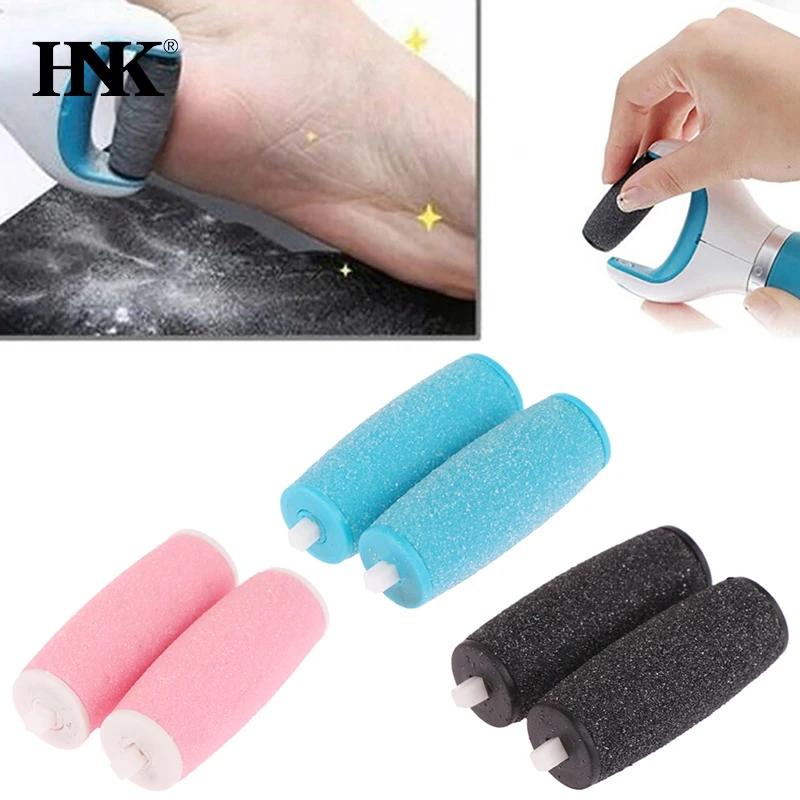 2pcs Foot care tool Heads Pedi Hard Skin Remover Refills Replacement Rollers For Scholls File Feet care Tool