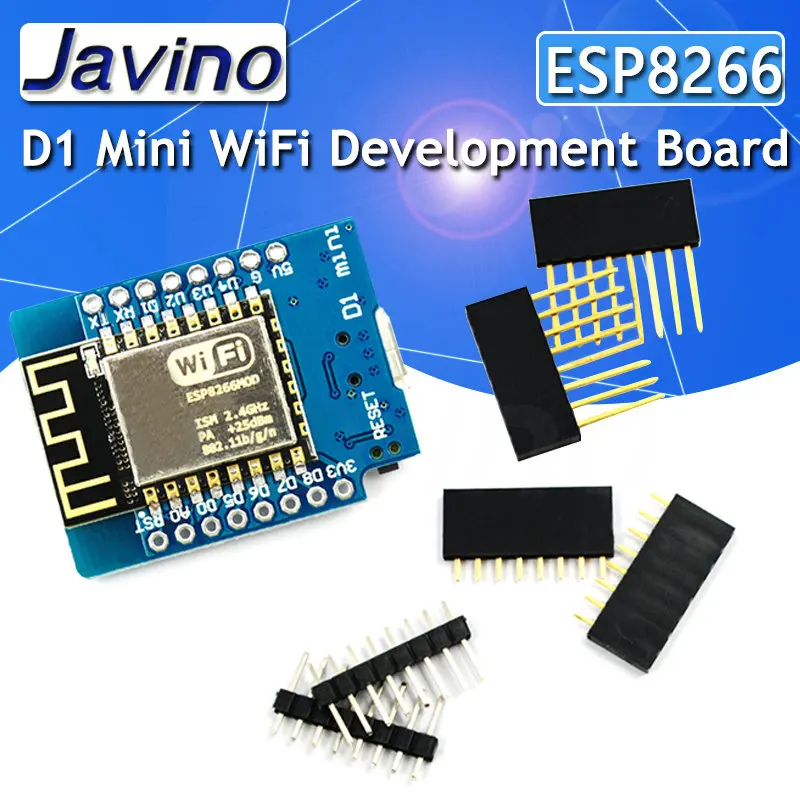 ESP8266 ESP-12 ESP-12F CH340G V2 USB WeMos D1 Mini WIFI Development Board D1 Mini NodeMCU Lua IOT Board 3.3V With Pins